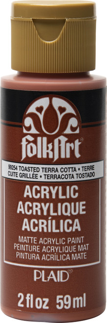6 Pack - FolkArt Acrylic Paint 2oz-Toasted Terra Cotta - FA-99254 - 028995992544