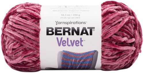 Bernat Velvet Yarn-Pomegranate 161032-32068 - 057355464438