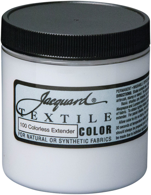 Jacquard Textile Colorless Extender 8oz-Clear JAC2100 - 743772210009