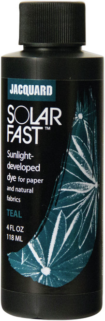 Jacquard SolarFast Dyes 4oz-Teal - JSD1-108 - 743772028710