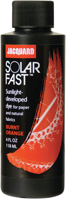 Jacquard SolarFast Dyes 4oz-Burnt Orange JSD1-102 - 743772028659