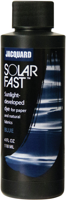 Jacquard SolarFast Dyes 4oz-Blue - JSD1-107 - 743772028703
