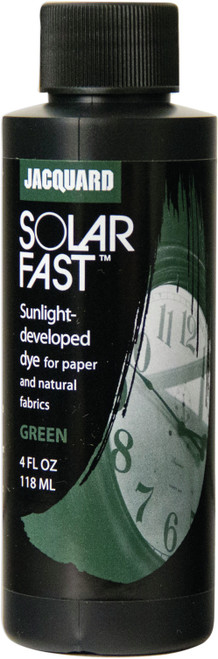 Jacquard SolarFast Dyes 4oz-Green JSD1-109 - 743772028727