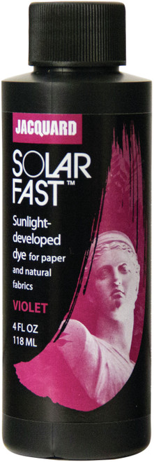 Jacquard SolarFast Dyes 4oz-Violet JSD1-105 - 743772028680