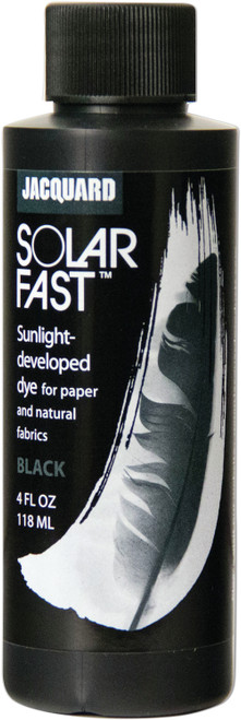 Jacquard SolarFast Dyes 4oz-Black - JSD1-113 - 743772028994