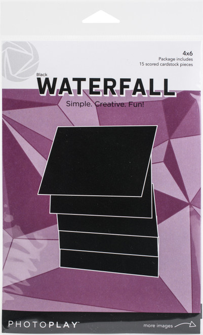 3 Pack - PhotoPlay Maker Series 4"X6" Manual-Black Waterfall - PPP2163 - 709388321638
