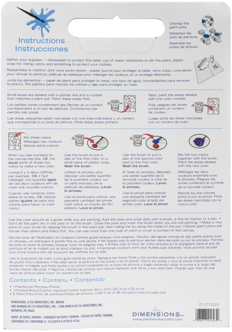 3 Pack - Paint Works Paint By Number Kit 8"X10"-Dog Love - 73-91693 3 Pack - Paint Works Paint By Number Kit 8"X10"-Dog Love - 73-91693