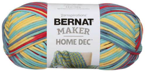 2 Pack Bernat Bernat Maker Home Dec Yarn-Fiesta Variegate 161211-11014 - 057355404816