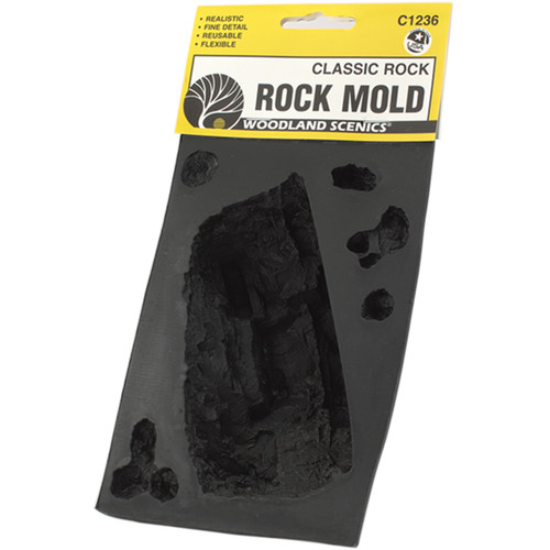 2 Pack Woodland Scenics Rock Mold-Classic CROCKMLD-C1236