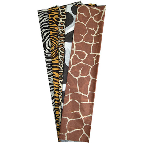 4 Pack - Hygloss Tissue Paper 20"X30" 20/Pkg-4 Each Of 5 Animal Designs - 88209