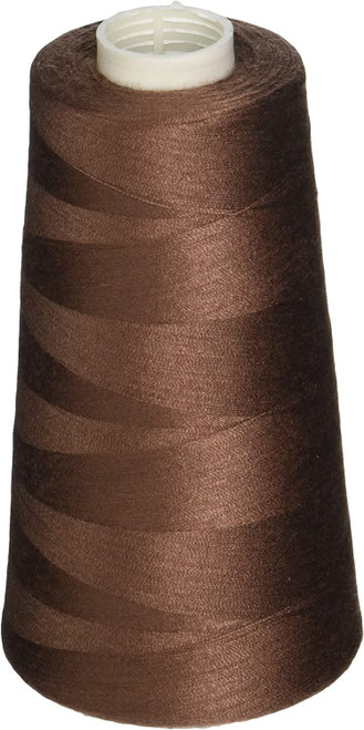 3 Pack - Coats Surelock Overlock Thread 3,000yd-Dark Brown - 6110-50