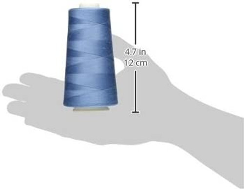 3 Pack - Coats Surelock Overlock Thread 3,000yd-Dusty Blue - 6110-4540