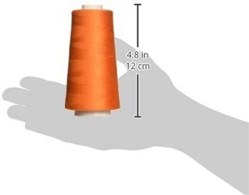 3 Pack - Coats Surelock Overlock Thread 3,000yd-Tangerine - 6110-7630 3 Pack - Coats Surelock Overlock Thread 3,000yd-Tangerine - 6110-7630
