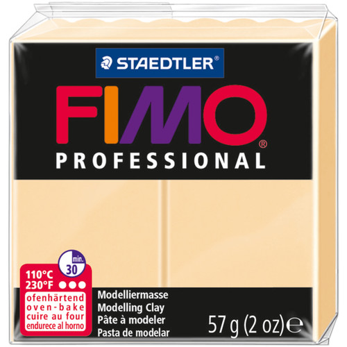 6 Pack Fimo Professional Soft Polymer Clay 2oz-Champagne EF8005-2