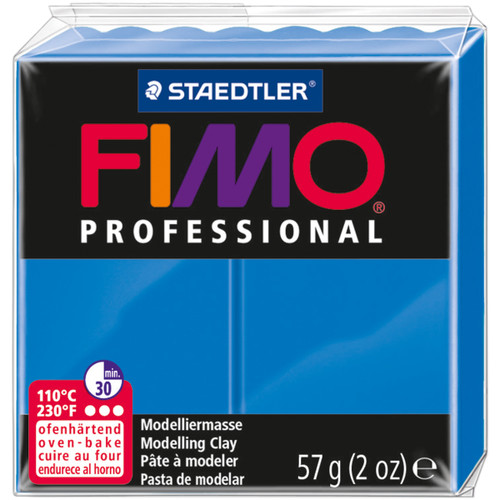 6 Pack Fimo Professional Soft Polymer Clay 2oz-Blue EF8005-300