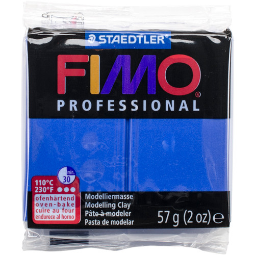 6 Pack Fimo Professional Soft Polymer Clay 2oz-Ultramarine EF8005-33 - 4007817009505