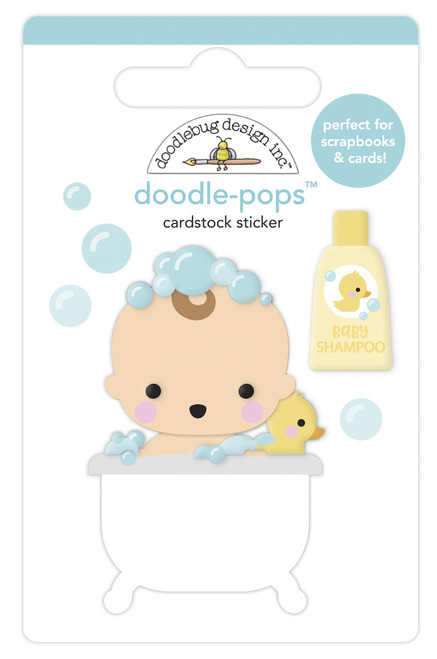 Doodlebug Doodle-Pops 3D Stickers-Bathtime, Special Delivery - DP6782 - 842715067820 Doodlebug Doodle-Pops 3D Stickers-Bathtime, Special Delivery - DP6782 - 842715067820