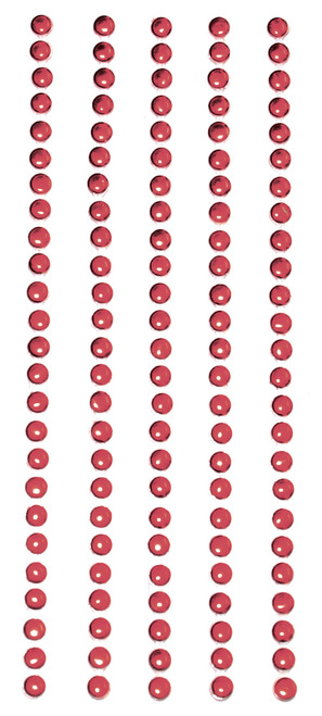 6 Pack - Mark Richards Metal Stickers Nailheads 3mm Round 125/Pkg-Red - MS3MM-3864 6 Pack - Mark Richards Metal Stickers Nailheads 3mm Round 125/Pkg-Red - MS3MM-3864