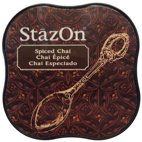 2 Pack StazOn Midi Ink Pad-Spiced Chai SZMID-45 - 712353130456