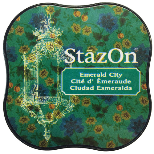 2 Pack StazOn Midi Ink Pad-Emerald City SZMID-54 - 712353130548