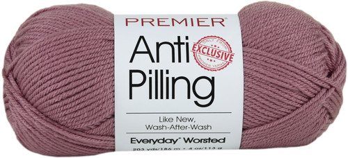 3 Pack Premier Yarns Anti-Pilling Everyday DK Solids Yarn-Rosewood 1107-42 