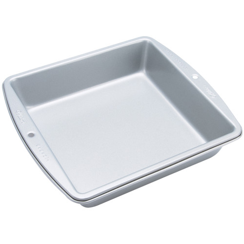 3 Pack Wilton Recipe Right Cake Pan-Square 8" W956