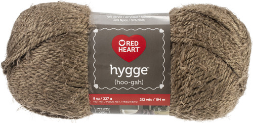 3 Pack - Red Heart Hygge Yarn 8oz-Latte - E881-8369 - 073650047534