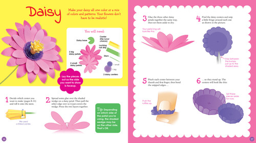 Klutz Fabulous Flowers Kit- - K860344 Klutz Fabulous Flowers Kit- - K860344