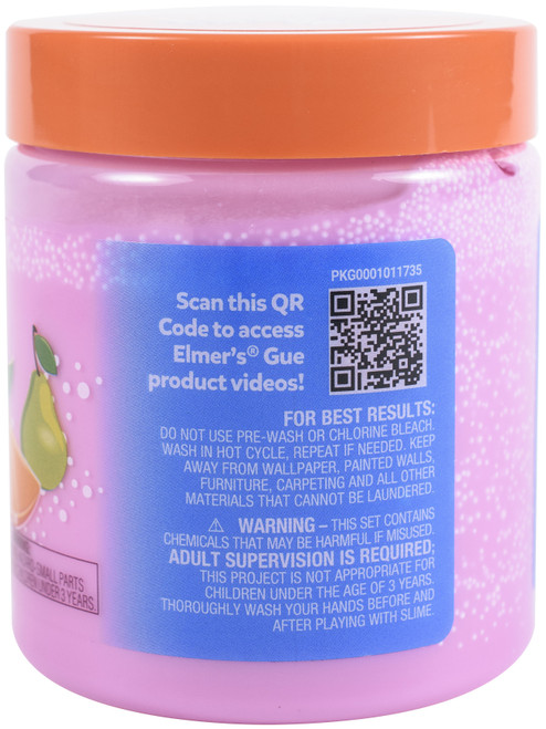 Elmer's Gue Pre-Made Slime 8oz-Pink Crunch 21105-79