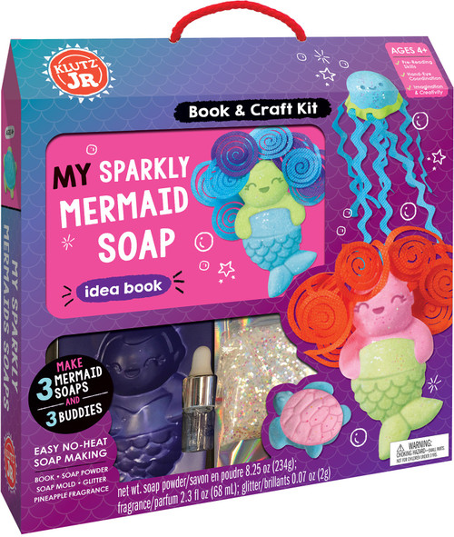 Klutz Jr. My Sparkly Mermaid Soaps KitK858922