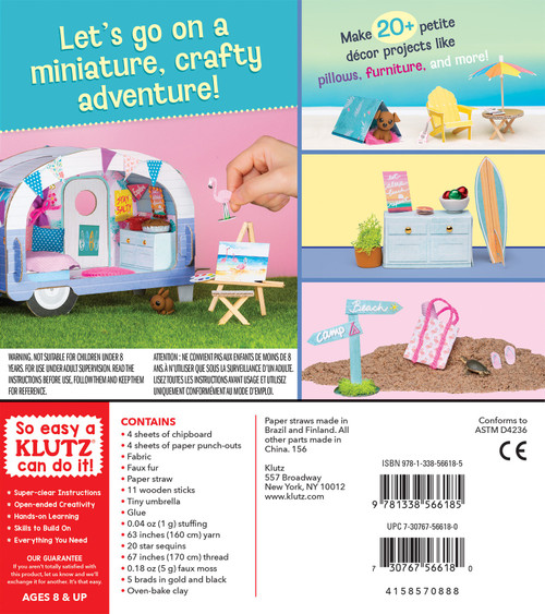 Klutz Make Your Own Tiny Camper KitK856618