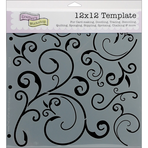 3 Pack - Crafter's Workshop Template 12"X12"-Capricious - 5A002KFL-124 - 842254006243