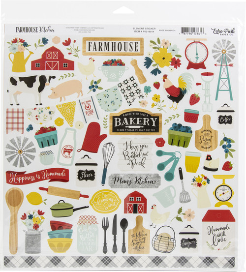 Echo Park Collection Kit 12"X12"-Farmhouse Kitchen - FK216016