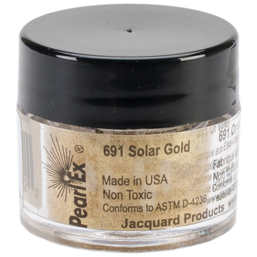 3 Pack - Jacquard Pearl Ex Powdered Pigment 3g-Solar Gold - JACU-691 - 743772026020