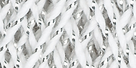 3 Pack - Aunt Lydia's Metallic Crochet Thread Size 10-White & Silver - 154M-0001S 3 Pack - Aunt Lydia's Metallic Crochet Thread Size 10-White & Silver - 154M-0001S