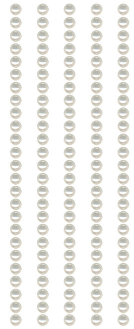 6 Pack - Mark Richards Crystal Stickers Pearls 3mm Round 125/Pkg-Natural - CSP3MM-1951 6 Pack - Mark Richards Crystal Stickers Pearls 3mm Round 125/Pkg-Natural - CSP3MM-1951
