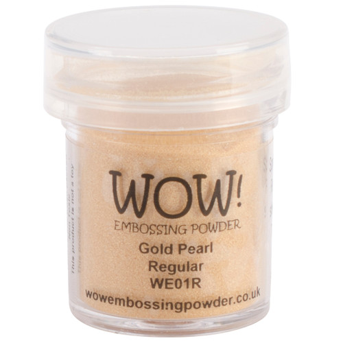 4 Pack WOW! Embossing Powder 15ml-Gold Pearl -WOW-WE01R - 5060210520229