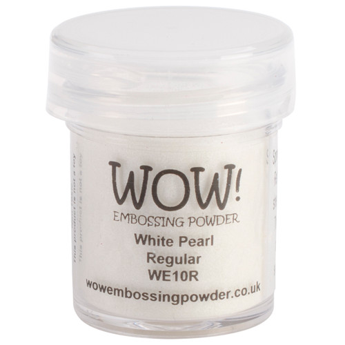 4 Pack WOW! Embossing Powder 15ml-White Pearl WOW-WE10R - 50602105203355060210520335