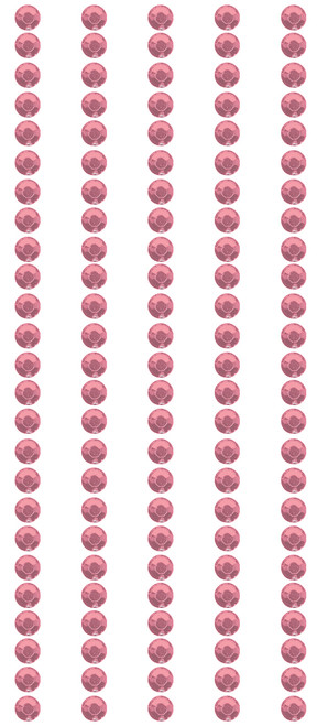 6 Pack - Mark Richards Crystal Stickers Elements 3mm Round 125/Pkg-Light Pink - CS3MM-1665 6 Pack - Mark Richards Crystal Stickers Elements 3mm Round 125/Pkg-Light Pink - CS3MM-1665