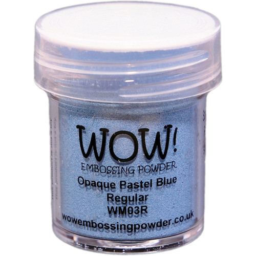 4 Pack WOW! Embossing Powder 15ml-Pastel Blue WOW-WM03R - 50602105207795060210520779