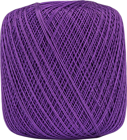 3 Pack Aunt Lydia's Classic Crochet Thread Size 10-Purple 154-458