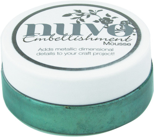 2 Pack Nuvo Embellishment Mousse-Seaspray Green NEM-817 - 8416861081745060407158174