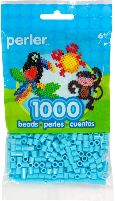 3 Pack - Perler Beads 1,000/Pkg-Sky - PBB80-19-15216 - 048533152162