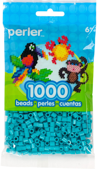3 Pack - Perler Beads 1,000/Pkg-Lagoon - PBB80-19-15217 - 048533152179