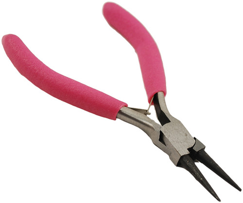 3 Pack Craft Medley Long Round Nose Pliers W/Soft Grip Handle-5" BT112