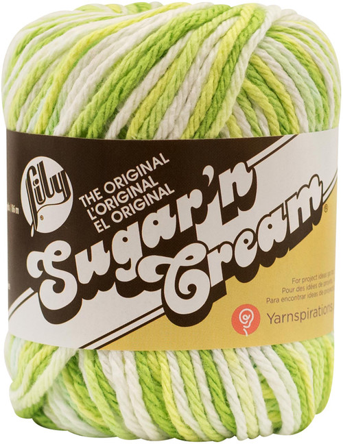 6 Pack - Lily Sugar'n Cream Yarn - Ombres-Key Lime Pie - 102002-2713 - 057355283893 6 Pack - Lily Sugar'n Cream Yarn - Ombres-Key Lime Pie - 102002-2713 - 057355283893