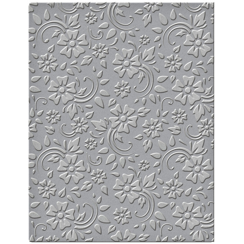 3 Pack - Spellbinders Embossing Folder Small-Flowers & Leaves - SES008