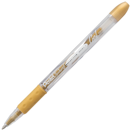 6 Pack - Pentel Sunburst Metallic Gel Pens .8mm 2/Pkg-Gold & Silver - SBMP 6 Pack - Pentel Sunburst Metallic Gel Pens .8mm 2/Pkg-Gold & Silver - SBMP