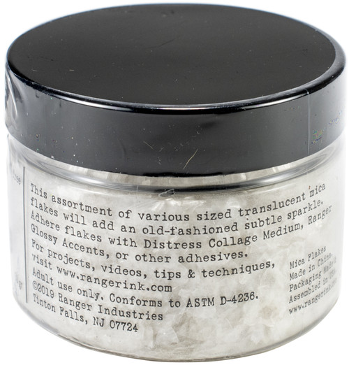 4 Pack - Tim Holtz Distress Mica Flakes 37g-Translucent - TDR69140