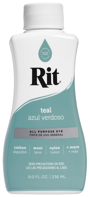 3 Pack - Rit Dye Liquid-Teal - 8-88040 - 885967880403